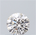 Natural Diamond 0.41 Carats, Round with Excellent Cut, J Color, VS1 Clarity and Certified by GIA