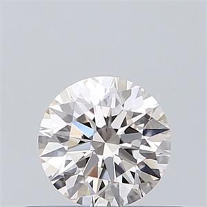 Picture of Natural Diamond 0.41 Carats, Round with Excellent Cut, J Color, VS1 Clarity and Certified by GIA