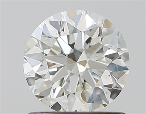 Foto Diamante Natural 0.90 quilates, Redondo , Color I, claridad SI1 y certificado GIA de