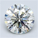 Diamante Natural 2.16 quilates, Redondo , Color K, claridad VVS1 y certificado GIA