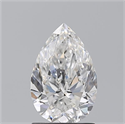 Diamante Natural 1.41 quilates, De pera , Color E, claridad VVS2 y certificado GIA