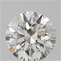 Diamante Natural 0.90 quilates, Redondo , Color K, claridad VS1 y certificado GIA