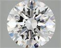 Del inventario de diamantes de laboratorio, 2.04 quilates, Redondo , Color E, claridad VVS2 y certificado IGI
