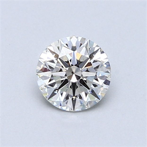 Foto Diamante Natural 0.59 quilates, Redondo , Color F, claridad SI1 y certificado GIA de