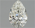 Natural Diamond 0.90 Carats, Pear with  Cut, H Color, VVS1 Clarity and Certified by GIA