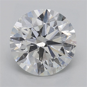 Foto Diamante Natural 2.30 quilates, Redondo , Color G, claridad SI2 y certificado GIA de