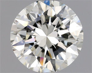 Picture of Natural Diamond 0.50 Carats, Round with Very Good Cut, K Color, VVS1 Clarity and Certified by GIA