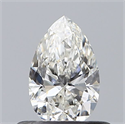 Natural Diamond 0.45 Carats, Pear with  Cut, G Color, SI1 Clarity and Certified by GIA