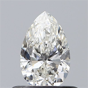 Picture of Natural Diamond 0.45 Carats, Pear with  Cut, G Color, SI1 Clarity and Certified by GIA