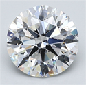 Diamante Natural 3.55 quilates, Redondo , Color D, claridad SI1 y certificado GIA