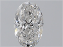 Diamante Natural 1.20 quilates, Ovalado , Color F, claridad SI2 y certificado HRD