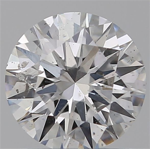 Picture of Natural Diamond 1.00 Carats, Round with Excellent Cut, E Color, I1 Clarity and Certified by GIA