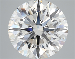 Picture of Lab Grown Diamond 8.01 Carats, Round with Excellent Cut, G Color, SI1 Clarity and Certified by IGI