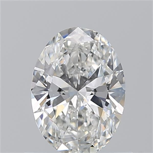 Picture of Natural Diamond 0.70 Carats, Oval with  Cut, F Color, VS2 Clarity and Certified by GIA