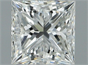 Diamante Natural 0.40 quilates, Princesa , Color H, claridad VVS2 y certificado GIA
