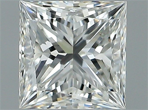 Foto Diamante Natural 0.40 quilates, Princesa , Color H, claridad VVS2 y certificado GIA de