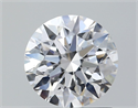 Lab Grown Diamond 1.14 Carats, Round with Ideal Cut, D Color, VVS2 Clarity and Certified by IGI