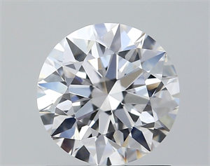 Picture of Lab Grown Diamond 1.14 Carats, Round with Ideal Cut, D Color, VVS2 Clarity and Certified by IGI