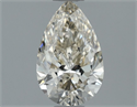 Diamante Natural 1.01 quilates, De pera , Color K, claridad IF y certificado IGI