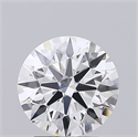 Lab Grown Diamond 2.03 Carats, Round with Ideal Cut, D Color, IF Clarity and Certified by IGI
