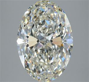 Foto Diamante Natural 3.53 quilates, Ovalado , Color J, claridad VS2 y certificado GIA de