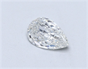 Natural Diamond 1.01 Carats, Pear with  Cut, G Color, VS2 Clarity and Certified by GIA
