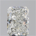 Natural Diamond 3.52 Carats, Radiant with  Cut, I Color, SI1 Clarity and Certified by GIA