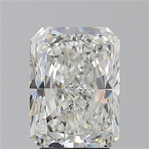 Picture of Natural Diamond 3.52 Carats, Radiant with  Cut, I Color, SI1 Clarity and Certified by GIA