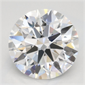 Del inventario de diamantes de laboratorio, 2.82 quilates, Redondo , Color D, claridad IF y certificado IGI