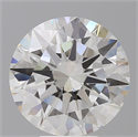 Lab Grown Diamond 6.52 Carats, Round with Excellent Cut, F Color, VVS2 Clarity and Certified by IGI
