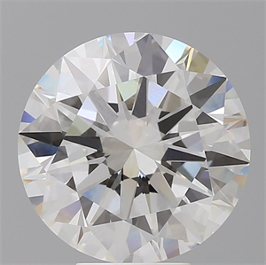 Picture of Lab Grown Diamond 6.52 Carats, Round with Excellent Cut, F Color, VVS2 Clarity and Certified by IGI
