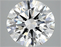 Lab Grown Diamond 3.84 Carats, Round with Ideal Cut, E Color, VS2 Clarity and Certified by IGI
