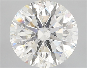 Picture of Natural Diamond 4.05 Carats, Round with Excellent Cut, G Color, SI2 Clarity and Certified by IGI