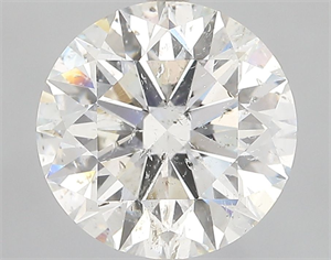 Picture of Natural Diamond 4.05 Carats, Round with Excellent Cut, G Color, SI2 Clarity and Certified by IGI
