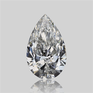 Picture of Natural Diamond 1.50 Carats, Pear with  Cut, E Color, IF Clarity and Certified by GIA