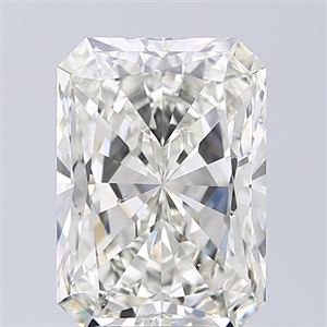 Picture of Natural Diamond 4.51 Carats, Radiant with  Cut, K Color, SI1 Clarity and Certified by GIA