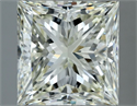 Natural Diamond 4.01 Carats, Princess with  Cut, K Color, VVS2 Clarity and Certified by IGI