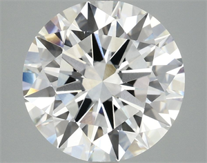 Picture of Lab Grown Diamond 5.05 Carats, Round with Excellent Cut, F Color, VVS2 Clarity and Certified by IGI