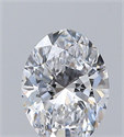 Diamante Natural 0.40 quilates, Ovalado , Color D, claridad VS1 y certificado GIA