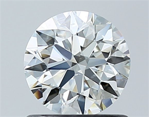 Foto Diamante Natural 0.80 quilates, Redondo , Color I, claridad SI1 y certificado GIA de