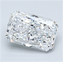 Diamante Natural 4.79 quilates, Radiante , Color D, claridad VS2 y certificado GIA