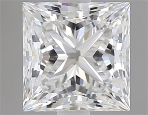 Foto Diamante Natural 1.01 quilates, Princesa , Color F, claridad VS1 y certificado GIA de