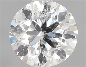 Picture of Natural Diamond 0.70 Carats, Round with Excellent Cut, E Color, I1 Clarity and Certified by IGI