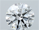 Diamante Natural 0.70 quilates, Redondo , Color F, claridad VS1 y certificado GIA