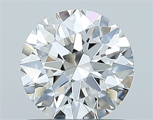 Picture of Natural Diamond 0.80 Carats, Round with Excellent Cut, F Color, VVS2 Clarity and Certified by GIA