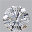 Natural Diamond 1.72 Carats, Round with Excellent Cut, F Color, SI2 Clarity and Certified by GIA