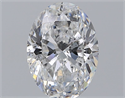 Diamante Natural 2.01 quilates, Ovalado , Color E, claridad SI2 y certificado GIA