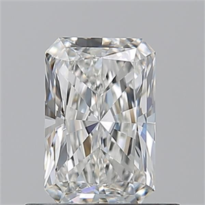 Picture of Natural Diamond 0.70 Carats, Radiant with  Cut, G Color, VVS1 Clarity and Certified by GIA