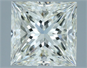 Natural Diamond 3.20 Carats, Princess with  Cut, I Color, VS1 Clarity and Certified by IGI