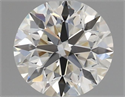 Diamante Natural 0.45 quilates, Redondo , Color J, claridad VVS2 y certificado GIA